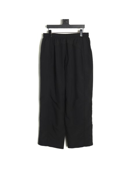 Balenciaga Manchester United embroidered panel woven trousers,Balenciaga