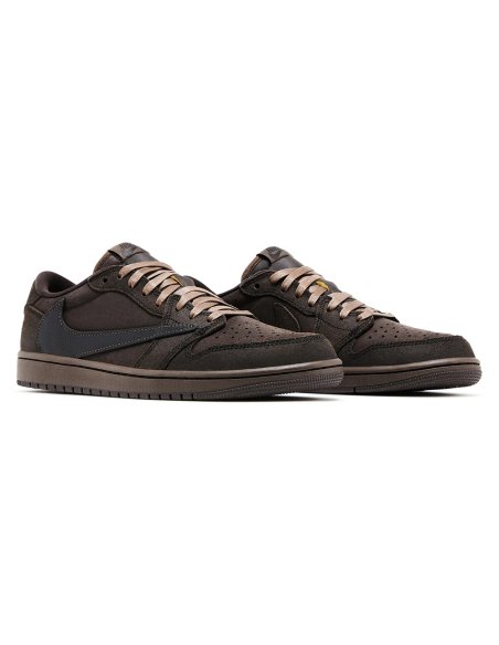TRAVIS SCOTT X AIR JORDAN 1 LOW OG VELVET BROWN with high quality,best top AIR JORDAN 1 LOW