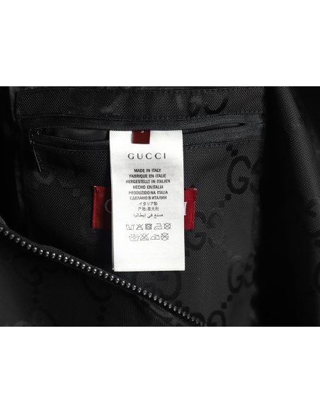 Gucci red and green webbing hooded trench coat,Gucci