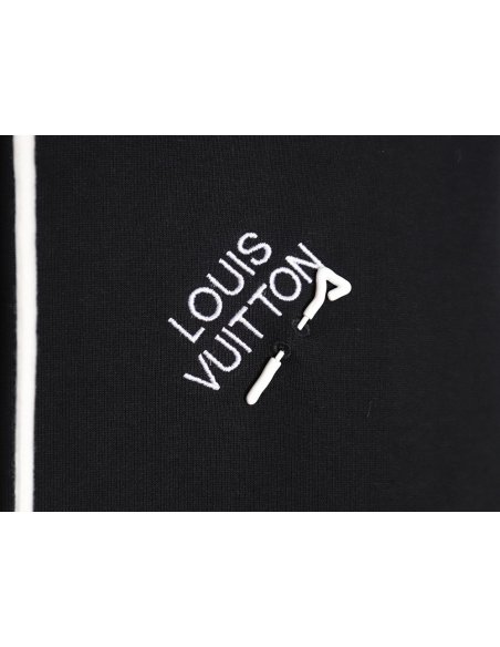 Louis Vuitton pin-embroidered hooded sweatshirt,Louis Vuitton