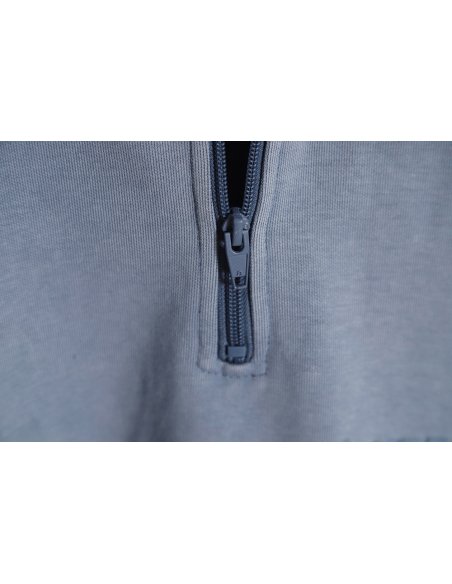 Alexander Wang 23SS foam three-dimensional small letter print half-zip pullover sweatshirt,Alexander Wang