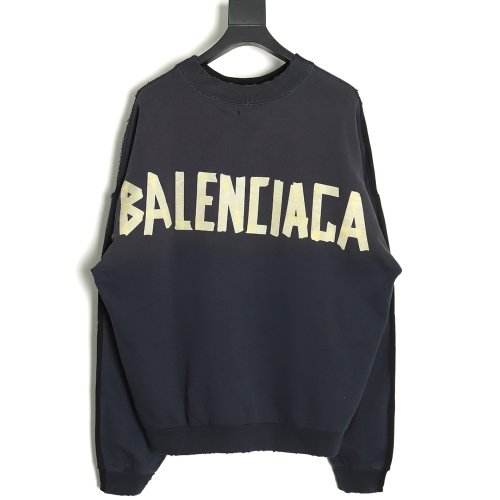 Balenciaga 3M double-sided crew neck sweatshirt,Balenciaga
