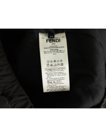 Fendi monogram FF full print cotton zipper jacket,Fendi