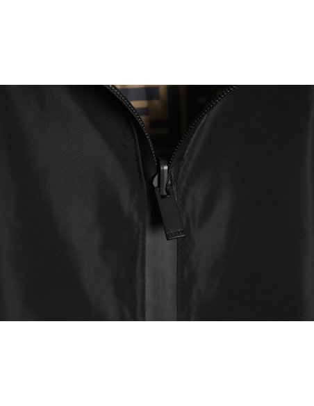 Fendi monogram FF full print double-sided windbreaker zipper jacket,Fendi