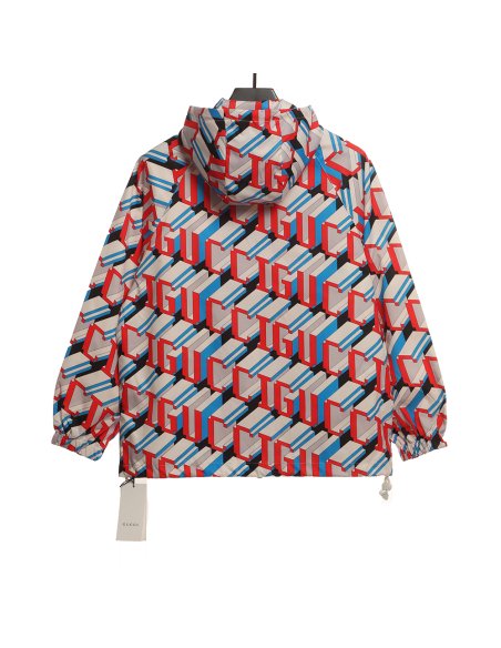 Gucci 3D letter print jacket,Gucci
