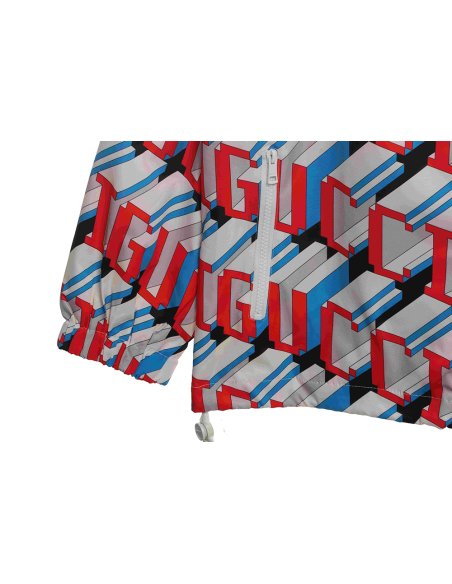 Gucci 3D letter print jacket,Gucci