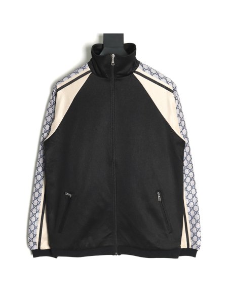 Gucci classic snake pattern web jacket,Gucci