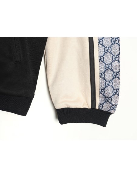 Gucci classic snake pattern web jacket,Gucci