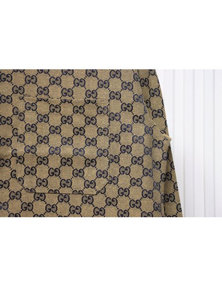 Gucci Double G all over print multi-pocket lapel jacket TSK1,Gucci